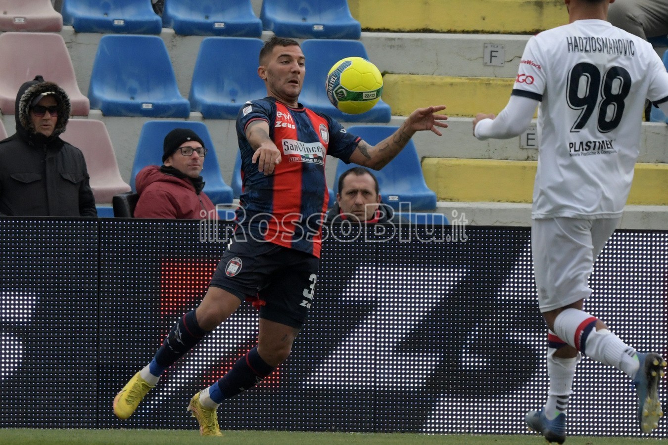 Crotone vs Potenza 0-0 - Serie C 2022-2023 - Rosito Andrea - (29 1 2023) Chirico Cosimo