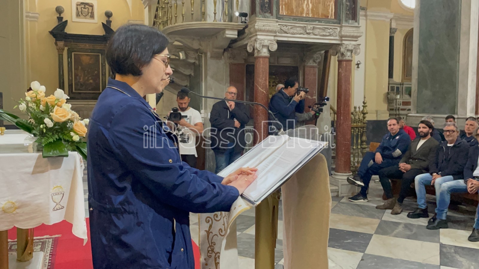 Preghiera del Crotone Calcio – Duomo di Crotone Madonna di Capo Colonna (Redazione 11.05.2023) (4)