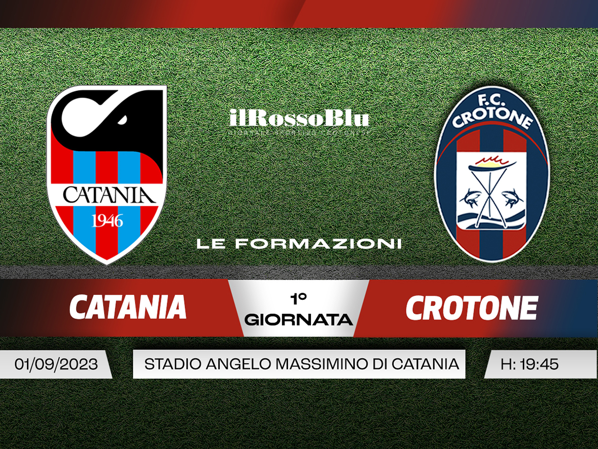 Catania – Crotone (1° Giornata) 2023
