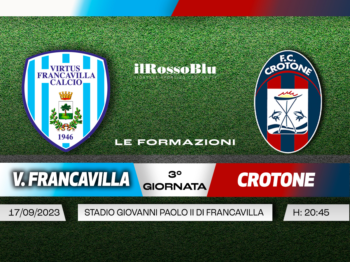 V. Francavilla - Crotone (3° Giornata) 2023 - Serie C